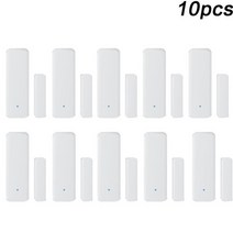 전문가용 Aubess Tuya Zigbee 도어 센서 스마트 홈 오토메이션 App 원격 제어를 오픈 Aleax Google, 07 10pcs
