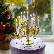 고퀄 샹들리에초 케이크초 생일초 [8color 특이한 생일 케익 촛불 초 기념일 파티 장식초 캔들], 화이트, 화이트