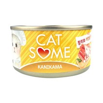 캣간식 참치 게맛살 캔 80g 브리티시쇼트헤어 러시안블루 애묘간식 고양이간식추천 간식져키 습식캔 샤미즈