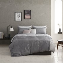 YAX934714[알레르망] 데런2 4계절 구스차렵D 5종세트A 그레이(리버서블)