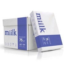 PH03351 복사용지-밀크 (A4/75g/500매x5권)-(oen) a4복사용지 더블에이 a3용지 a5용지 종이컵 화이트보드 무한잉크프린터 물티슈 색연필 독서대