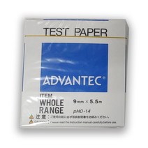 일본 ADVANTEC pH시험지(롤타입)/pH 0-14/9mmx5.5m