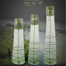 아피스 러버코팅 살림망 3단 4단 5단 고무코팅 붕어살림망, 크기-5단, 공통