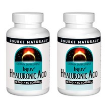 소스내추럴스 히알루론산 인주브 HyaluronicAcid 70mg 60정 2개