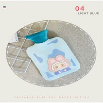 주방온수기 냉온수기 새로운 물 주입 뜨거운 가방 따뜻한 배꼽 손과 발 귀여운 만화 소녀 간단한 휴대용, 20 2000ML