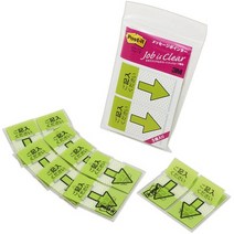 일본직발송 3. 쓰리엠(3M) 포스트잇 조브 기입 포인터 44x25mm 20장x2x5개 녹색 684P -KH -5P B009EGQ4, One Size_One Color, One Size_One Color, One Color