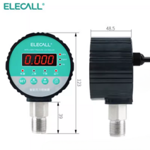 디지털 압력센서 압력스위치 압력게이지 소방 냉매, ECY-810 0-4MPa AC220V