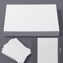 스케치 도화지 100P세트(16절) (백색) 도화지 수채화종이 4절도화지