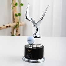 스포츠트로피 이글패 골프트로피 싱글패 홀인원패 이글트로피 블랙크리스탈 골드이글 크롬이글, SP-032(실버_블랙크리스탈_볼서비스)