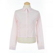 앞주름 둥근카라 핑크 블라우스 (일산대진고 해당) 교교복블라우스 교복셔츠 여자교복셔츠 여자교복블라우 교복 교복쇼핑몰 남자교복 여자교복 중학교교복 고등