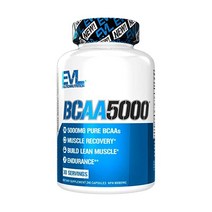 BCAAs Amino Acids MenEVL 2:1:1 5g BCAA 캡슐 운동 후 Recovery Lean Muscle Builder MenBCAA5000 Branched Cha