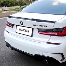BMW 3시리즈 스포일러 G20 신형 심플형 M4 퍼포먼스타입 트렁크 튜닝 320d 330i 등[00569], 2. 심플 블랙