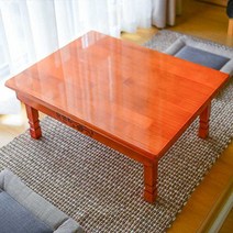 제사상 접이식 직사각 접이식탁자 좌식 집들이 밥상, 70x70x29cm 적송