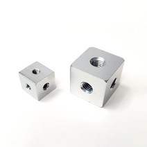 M3-M5 코너고정 육면체 너트 상자조립 입체 사각너트, M5, 1개