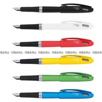 펜텔 트라디오 만년필 1자루 온라인사무용품-72394EA, 레드, 본상품선택