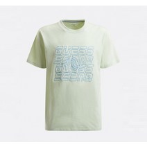 게스 남성 Activewear 변형 자수 반팔티 MM8K2310