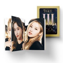 KPOP 스트레이키즈 GOT7 TWICE 17 인치 앨범 책 엽서 귀여운, TWICE-1
