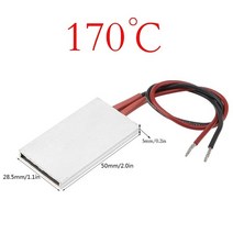 12V/24V/110V/220V 일정한 온도 PTC 50*28.5*5mm 세라믹 가열 플레이트 공기 전기 히터 사용자 정의 가능, 13 220V 170degree