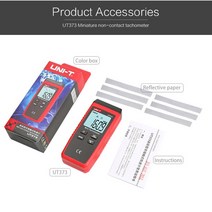 UNI-T UT373 Mini Digital Laser Tachometer Non-Contact RPM Range 10-99999RPM Odometer Km/h Backlight, 01 UT373