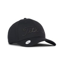 타이틀리스트 골프 모자 볼 마커 남성 퍼포먼스 HJ22CCM, Black x Black