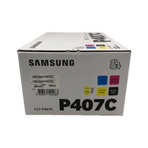 삼성 정품토너 CLT-P407C CLP 325W 검정+파랑+빨강+노랑 검정1500매/컬러1000매, 1개