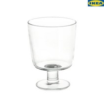 이케아 강화유리 VARDAGEN 고블렛 280ml, 1개