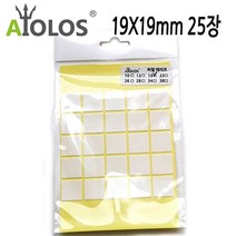 PGM1*^몰AiOLOS 써멀 테이프 19x19mm 25장 써멀패드 쿨러 써멀잎 PC 열전도 튜닝^*1췤pgm, a^^*옵션없슴