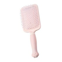 여성용 곱슬 머리 빗 에어 쿠션 빗 긴 머리 특수 마사지 헤드 자오선 정전기 방지 블로우 성형 에어백 빗, 분홍색, 분홍색