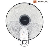 대웅 5엽 날개 기계식 벽걸이 선풍기 40cm DWF-W5016