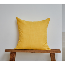 모던하우스 에브리데이 린넨라이크 쿠션 비비드옐로 50x50 EM0922030