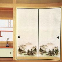 명상 방석 일본 푸시마 종이 2 장/쌍 와시 츠 목판 장식 문 벽 소지 슬라이딩 도어 침실 거실 108배, 2.618