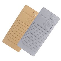 현모양처 CD바이져양가죽/차량CD보관함/자동차CD바이져/자동차CD케이스/자동차CD수납, CD바이져(양가죽)-그레이