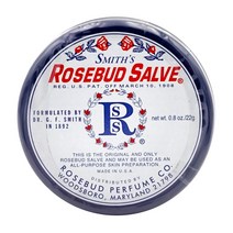 Rosebud 스미스 로즈버드 살브 틴케이스 립밤 22 g, 1개