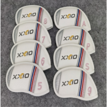 [국내 당일발송] XXIO 젝시오 골프채 아이언커버 골프커버 헤드커버 8개세트 신제품 신형, 단일(8개세트)