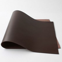 [동대문패션포인트] 천연 소가죽 원단, 다크브라운