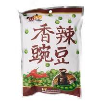 천일 중국식품 향QQ 향라맛 완두콩 와사비맛 완두콩 매운맛 중국간식 80g, 1개