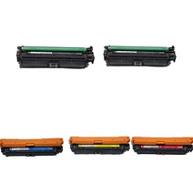 SMU사 재생토너 캐논 LBP 9100Cdn 5색(검정 2개 컬러 3개) 1세트 CRG322IIBK/CRG322IIC/CRG322IIM/CRG322IIY, 1개, 4색