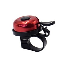 전기자전거 오토바이 바이크 도난방지 경보기 진동 울림 경보기 metal bell mtb, 빨간색
