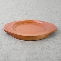 옻칠 원목 원형 냄비받침 주물팬받침 (중) 1개, 단품