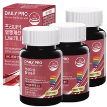 데일리프로 프리미엄 혈행개선 나토키나제 플러스, 60정, 3개, 60정