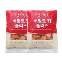 사세 버팔로윙플러스 1kg +, 2팩
