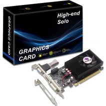 쇼킹 NVIDIA GT 730 그래픽 카드 컴퓨터 로우 프로파일 GPU 4GB 128비트 GDDR3 PCIe x16 HDMI/VGA/DVI DirectX 11 PhysX, GT 730 4G 128Bit DDR3