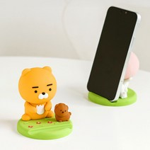 18000 카카오프렌즈 피규어 휴대폰 거치대, 토끼와 어피치