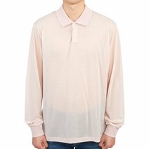 크리스찬 디올 명품로고 남자 카라 긴팔티셔츠 슬라이틀리 루즈핏 243J831A0800 481