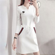 여자 골프웨어 테니스 원피스 춘추 긴팔 캐주얼 스포츠 원피스 YD 뉴타임즈 S265X619