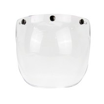 티티앤코 TT&CO 클래식 헬멧 오픈 하프 페이스 500TX 버블 쉴드 앞 유리, B