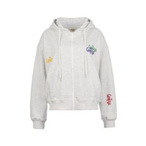 제너럴아이디어 GENERALIDEA 스탠다드 엠브로이더 로고 후드 MELANGE GREY / S22A05006
