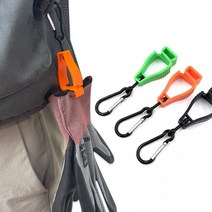 휴대용 공구걸이 장갑 글러브 집게 작업용 고리 클립, 3-공구클립1p-오렌지