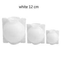 수경재배화분 행잉 포트 상추 벽걸이 베란다 텃밭 재사용 가능한 식물 뿌리 공 접목 성장 상자 정원 장미에, 06 1pcs white 12 cm