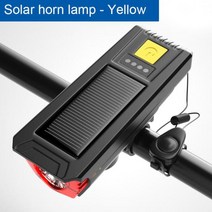 전기자전거 emtb 악세사리 경적 MTB 도로 자전거 다기능 사이클링 헤드 라이트 랜턴 USB 충전식 램프 액세서리 183450, CHINA, Yellow
